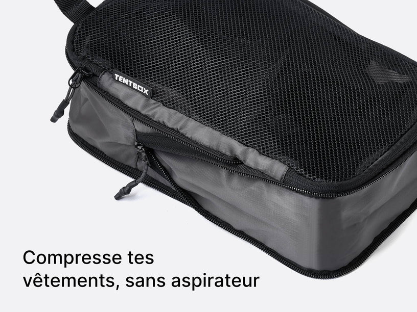 Set de sacs de compression TentBox – photo officielle 2