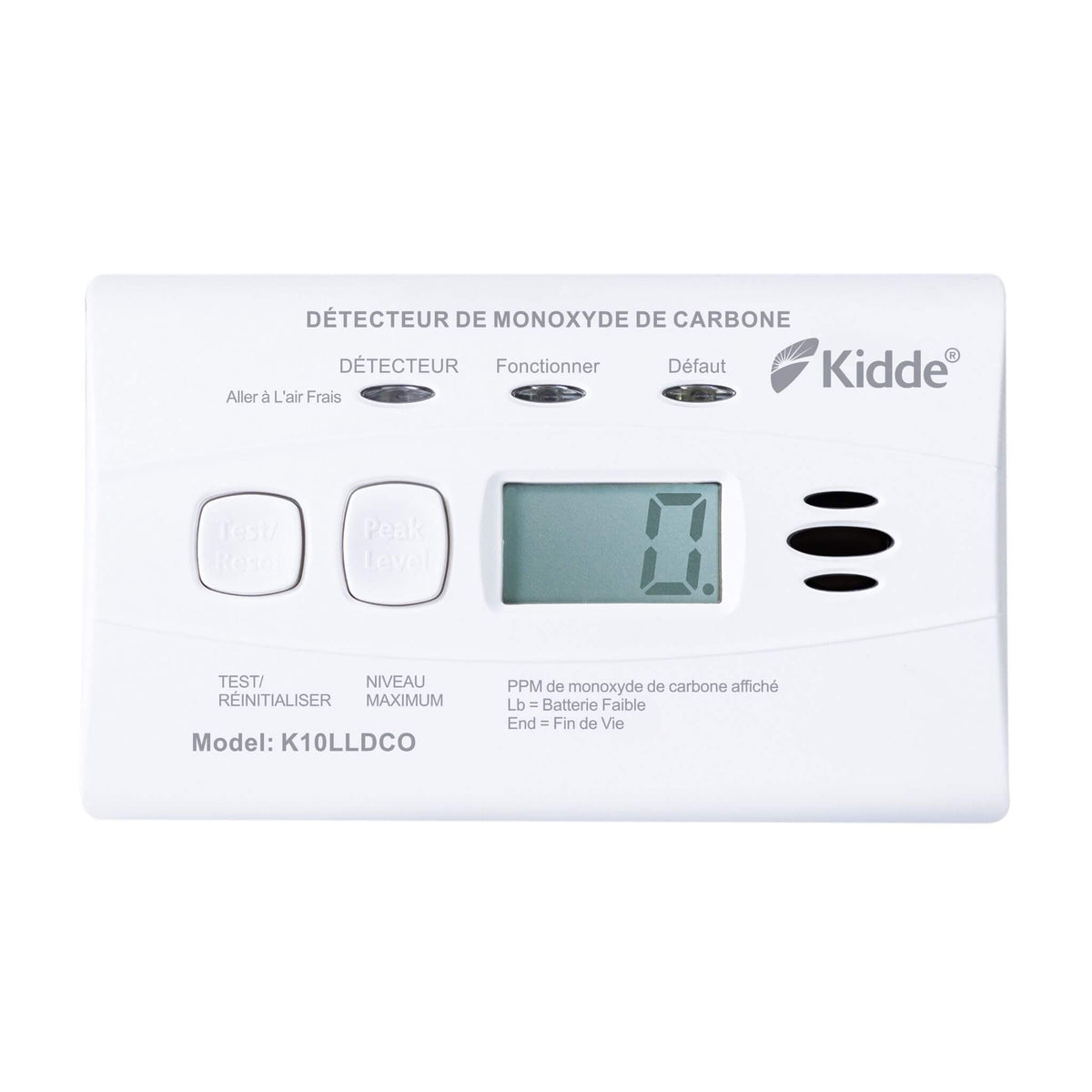 Kidde – Détecteur monoxyde de carbone K797