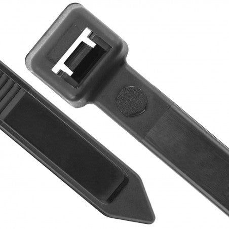 Colliers Rilsan noir UV – boîte de 100