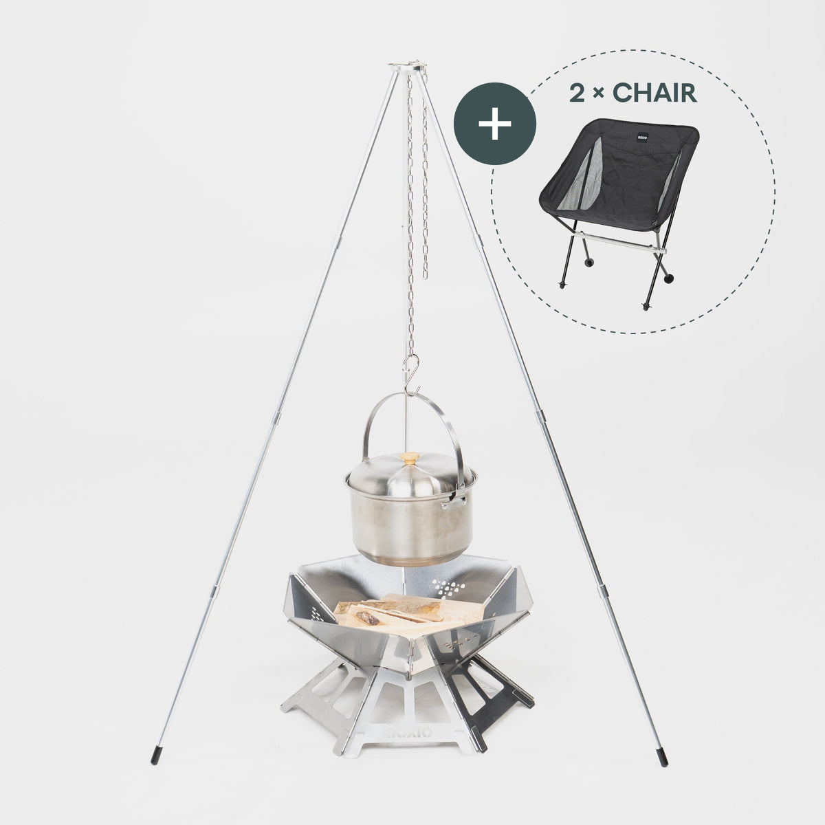 BOXIO CAMPFIRE - Kit feu de camp nomade