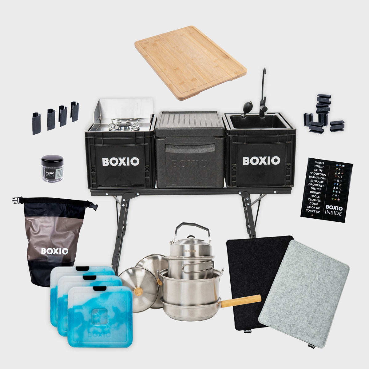 BOXIO CUISINE PLUS - Cuisine extérieure à hauteur debout
