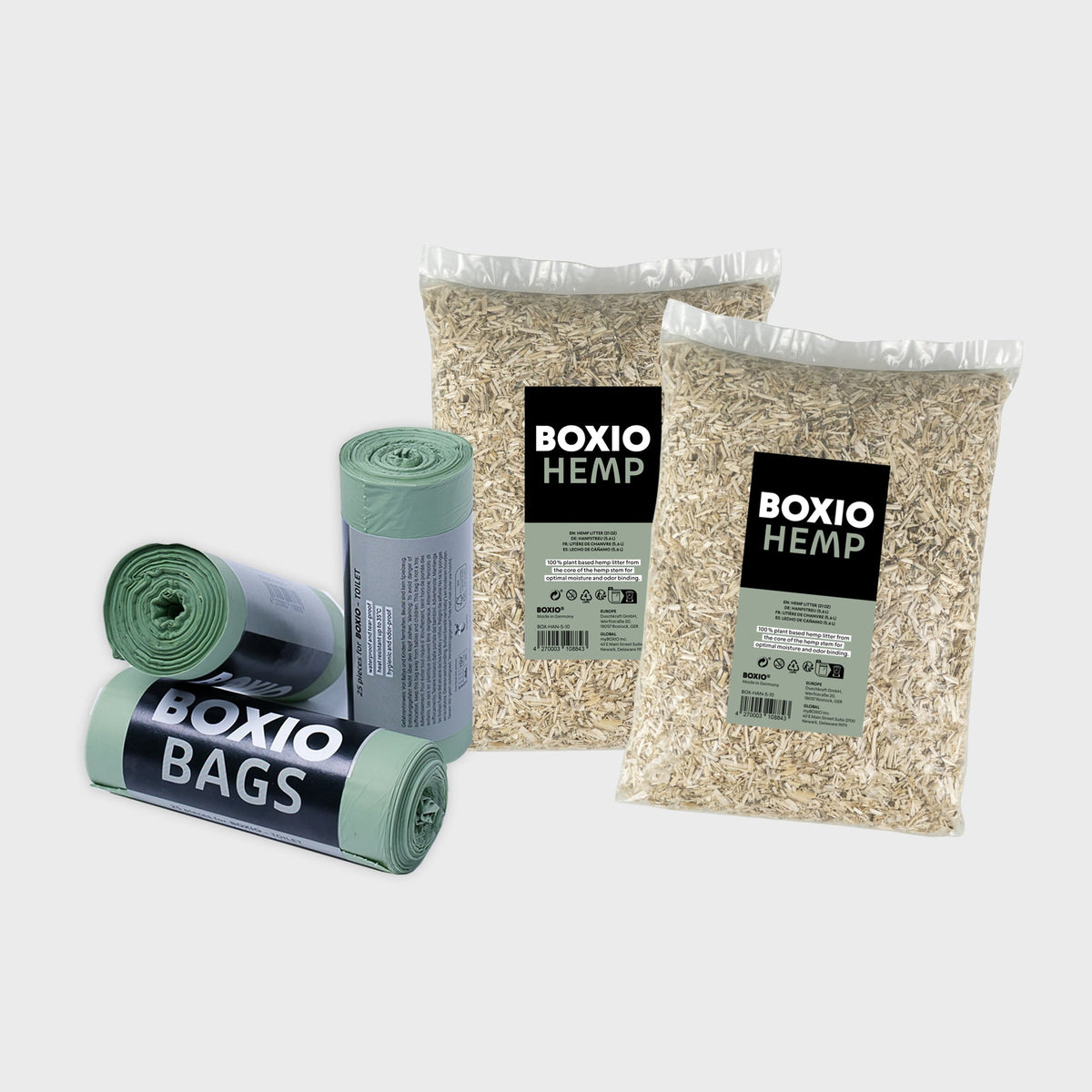 BOXIO REFILL PACK - Recharge chanvre et sacs