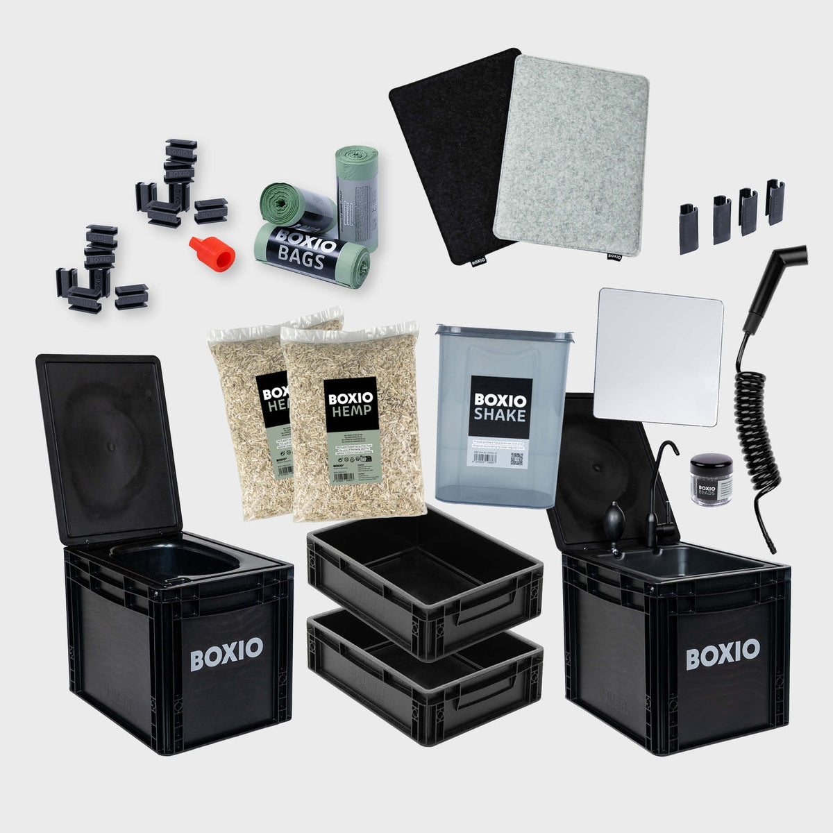 BOXIO SANITARY XL - Salle de bain mobile XL
