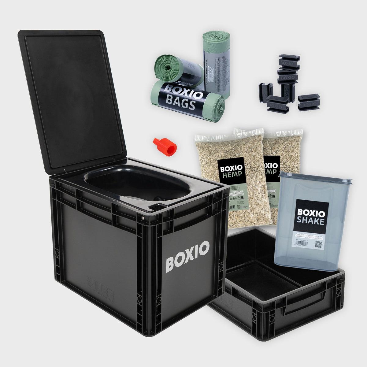 BOXIO TOILET XL MAX+ - Kit toilettes sèches 7 L complet - photo 1