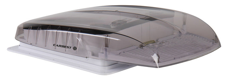 Carbest VanVent 318028 – lanterneau ventilé 40 × 40 cm fumé