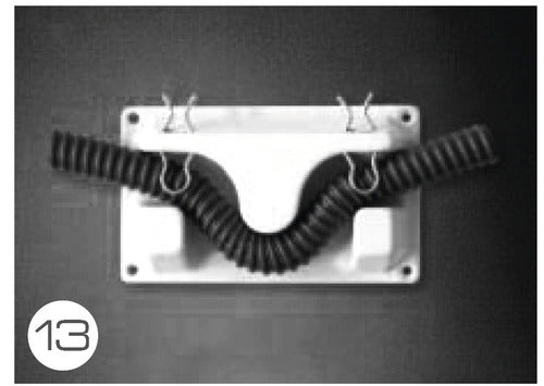 CKW Reimo 65239 support anti-odeur pour tuyau eaux grises Ø19 à 25 mm