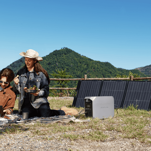 EcoFlow panneau solaire portable léger 220 W – visuel officiel EcoFlow 3