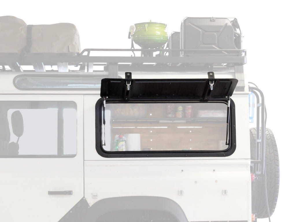 Hayon latéral pour un Land Rover Defender (1983-2016) / Aluminium - de Front Runner – Front Runner GWLD009