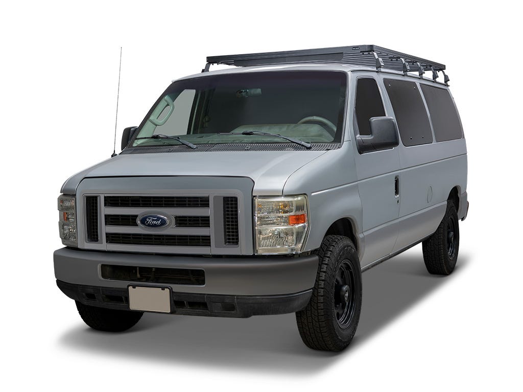 Galerie de toit Front Runner Slimline II – Ford E150/E250/E350 Cabine régulière (1992-2014) – Front Runner KRFE010T