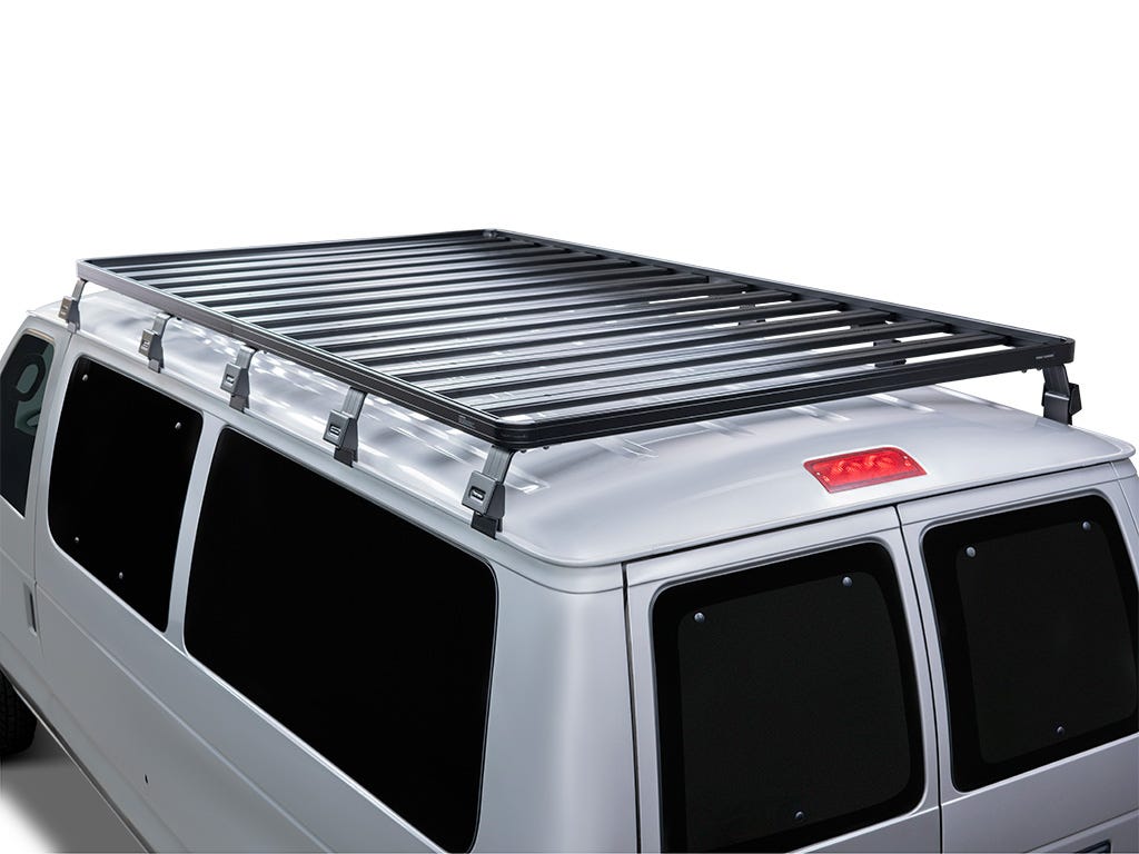 Galerie de toit Front Runner Slimline II – Ford E150/E250/E350 Cabine régulière (1992-2014) – Front Runner KRFE010T – vue 3