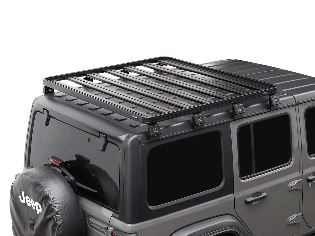 Galerie de toit Front Runner Slimline II – Jeep Wrangler JL 4 portes (2018+) – réf. KRJW027T – Front Runner KRJW027T – vue 2