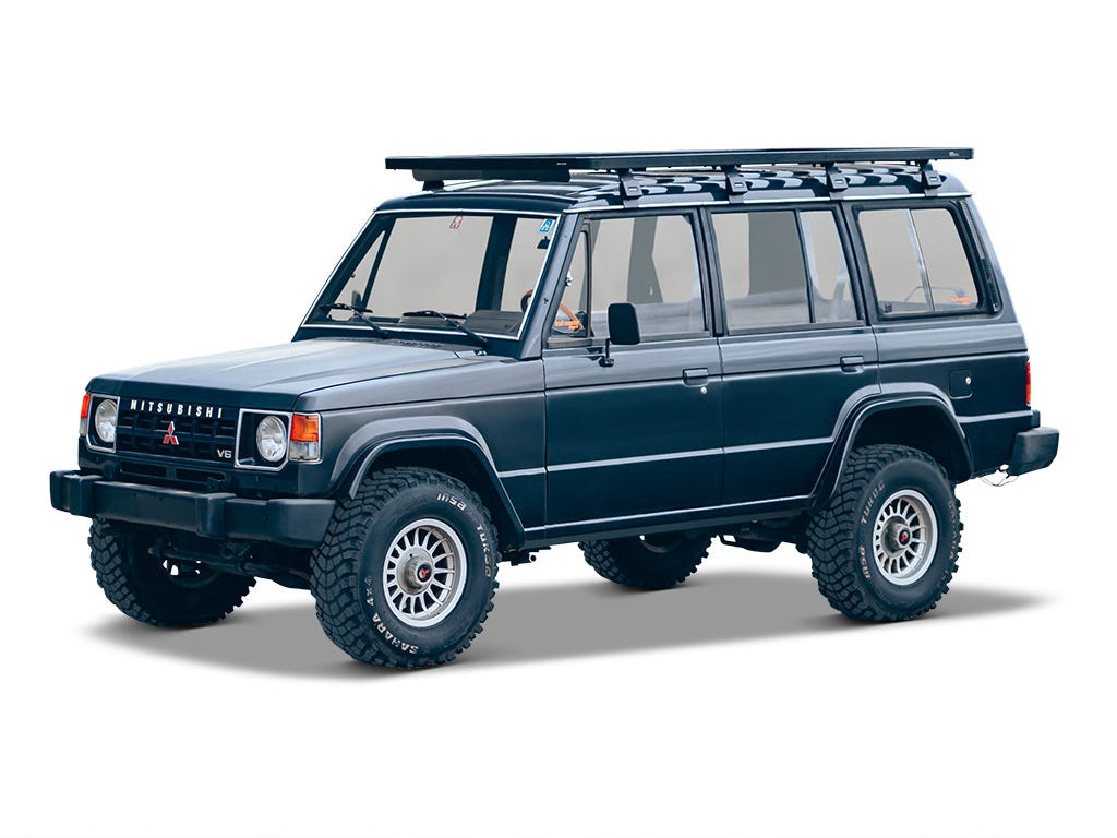 Galerie de toit Front Runner Slimline II – Mitsubishi Pajero L040 (1982-1990) – Front Runner KRMP023T