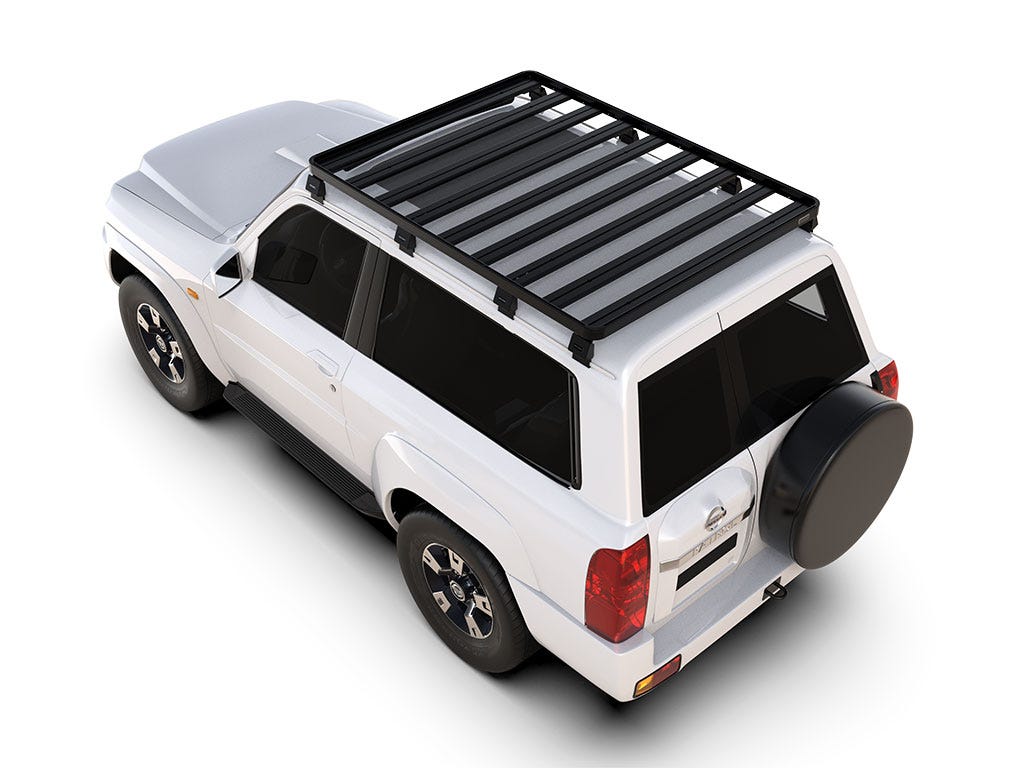 Galerie de toit Front Runner Slimline II – Nissan Patrol Y61 3 Portes (1998-2010) – Front Runner KRNP012T – vue 2