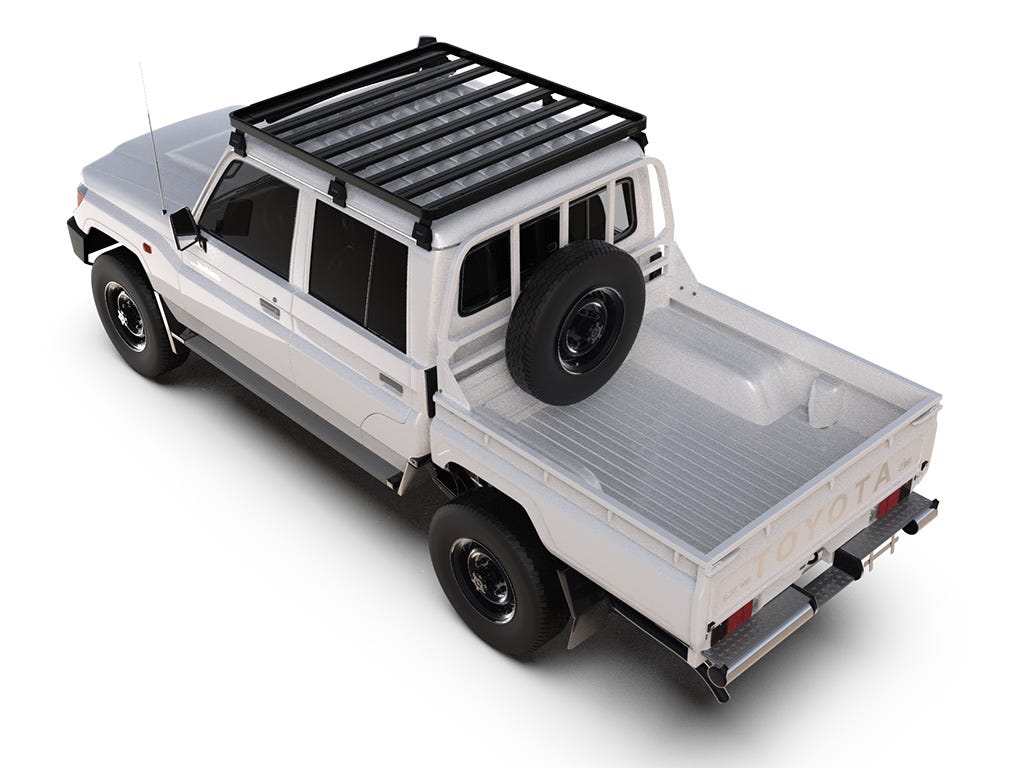 Galerie de toit Front Runner Slimline II – Toyota Land Cruiser 79 DC Pick-Up – Front Runner KRTL030L – vue 2