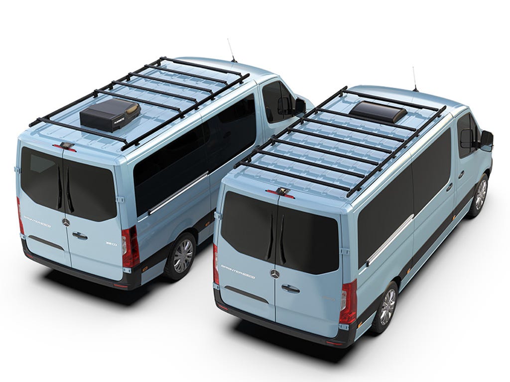 Galerie de toit Front Runner Slimpro – Mercedes-Benz Sprinter (L2H1/144 MWB/Toit Standard) (2006+) – Front Runner KVMS002T…