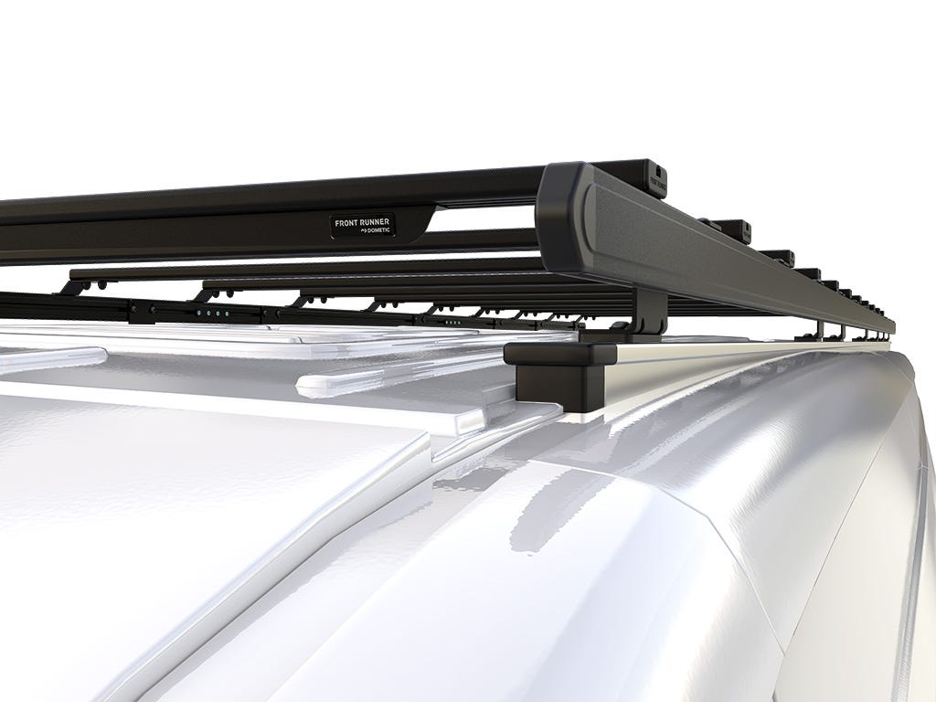 Galerie de toit Front Runner Slimpro – Volkswagen Crafter (L5H2/ LWB Maxi/OEM Track) (2017+) – rails d’origine – Front…