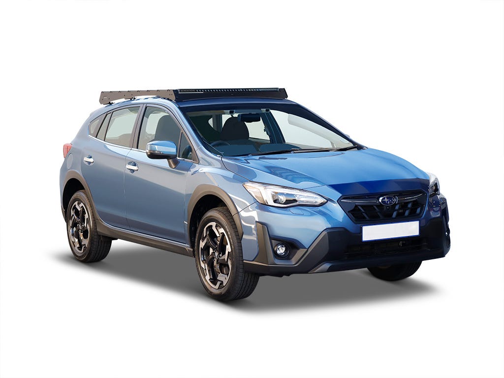 Déflecteur de vent pour Barre LED 40 pour galerie Slimsport pour Subaru XV Crosstrek 2ème gén (GT) (2017-2023)" – Front……