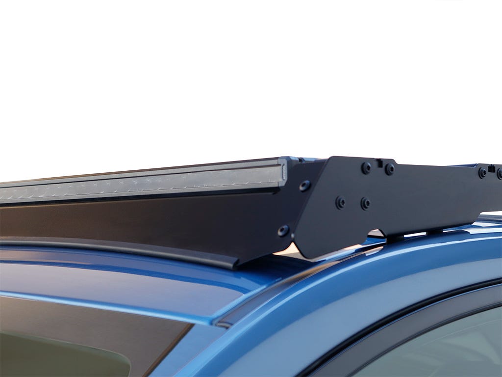 Déflecteur de vent pour Barre LED 40 pour galerie Slimsport pour Subaru XV Crosstrek 2ème gén (GT) (2017-2023)" – Front……