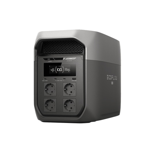 EcoFlow DELTA 3 Max – station électrique 2 048 Wh / 2 400 W