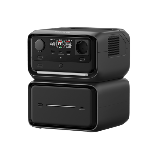 EcoFlow RIVER 3 Max Plus – station électrique 858 Wh / 600 W
