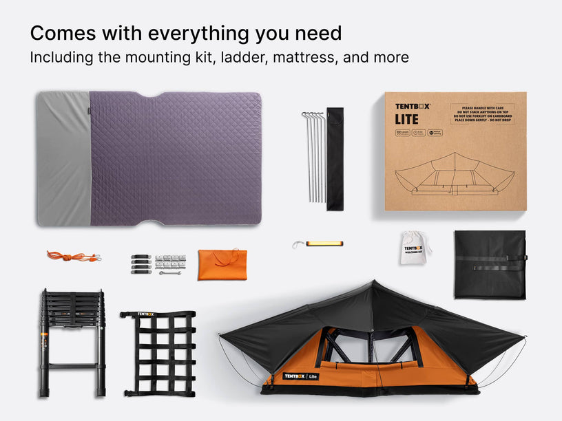 TentBox Lite 2026 – contenu