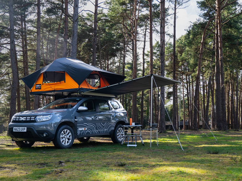 TentBox auvent latéral universel – installé