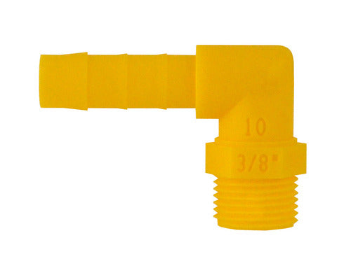 LILIE raccord coudé 90° 3/8 pouce vers tuyau 10 mm – 64314