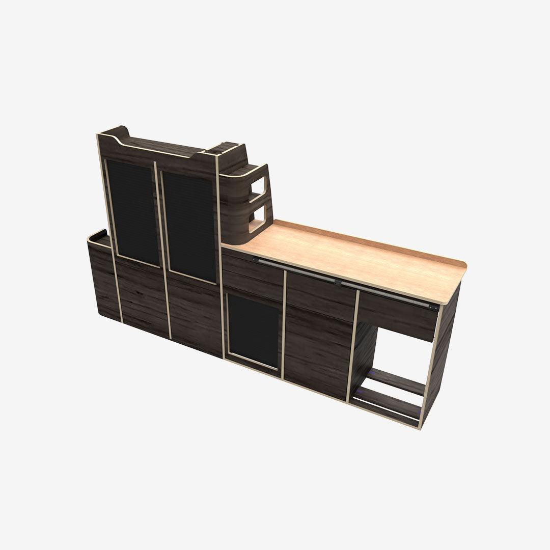 Exokit VW5A — huilé ébène (photo de finition du meuble)
