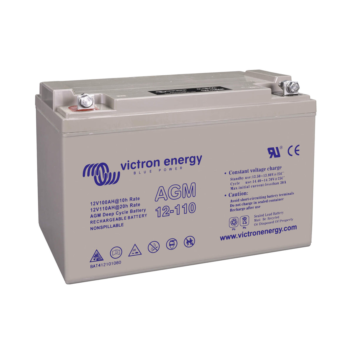 Victron AGM Deep Cycle 110 Ah — illustration de la variante 110 Ah
