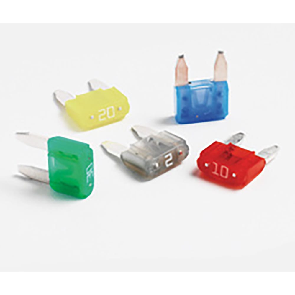 Littelfuse 297 MINI – exemple de couleurs selon calibre, lot à choisir