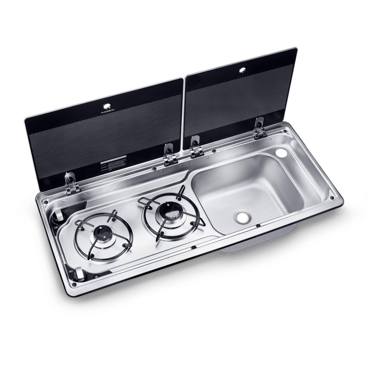 Combiné évier et plaque gaz Dometic MO 9722R 760 x 325 mm