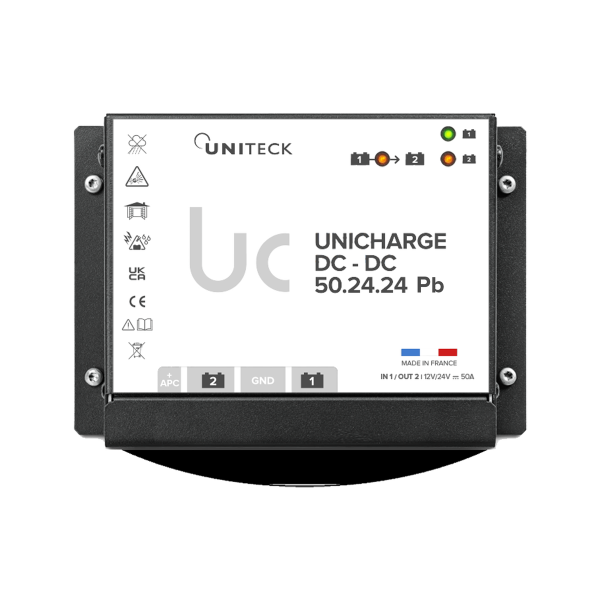 Uniteck – UNICHARGE DC/DC – chargeurs alternateur