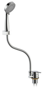 Ensemble douche Carbest 63187 – mitigeur chrome, flexible 1,5 m