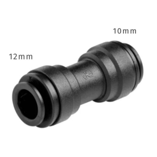 Raccord rapide John Guest 12 vers 10 mm pour chauffe-eau Pundmann