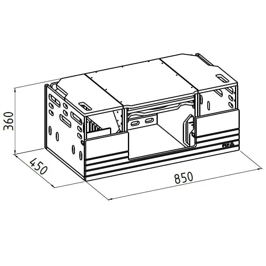 FLV Van – Omni XS – Camping Box compacte