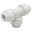 John Guest – Raccord en T 12 mm blanc