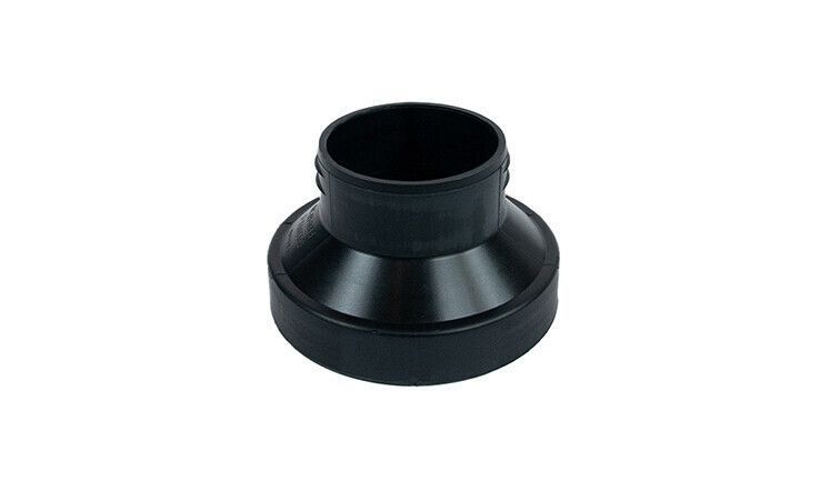Adaptateur Pundmann Autoterm Ø90 vers Ø60 réf. ATR2-R9060-BK