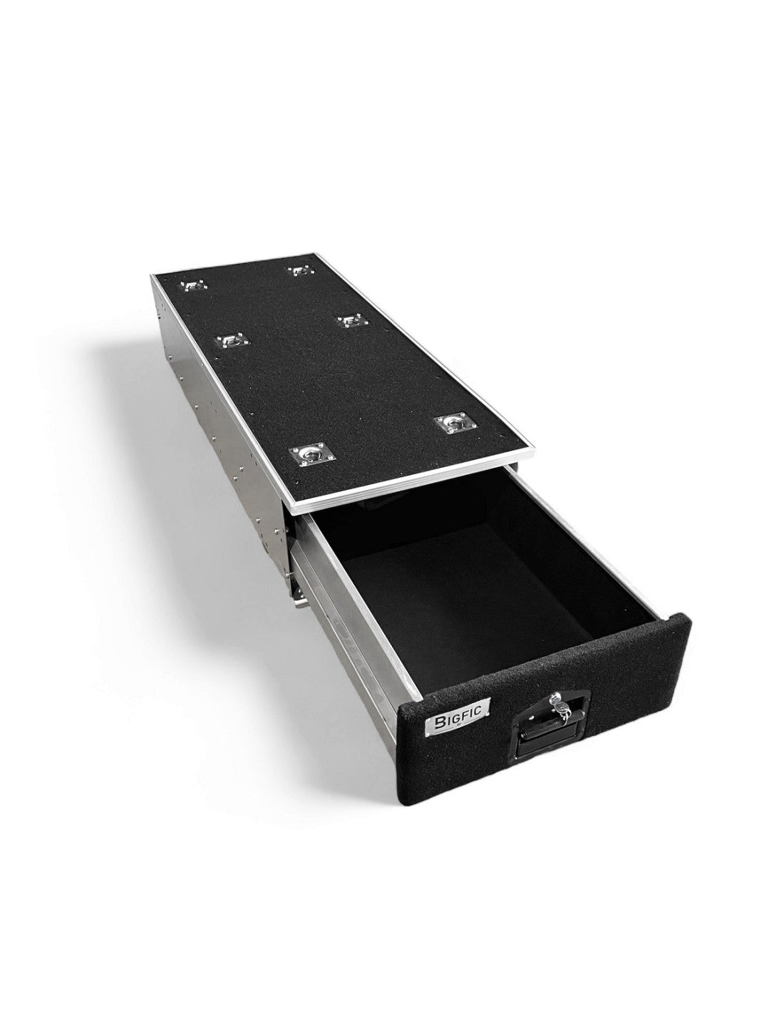 Coffre 1 tiroir BIGFIC 100 L 500 x 1300 x 270 mm plateau fixe réf. 51668