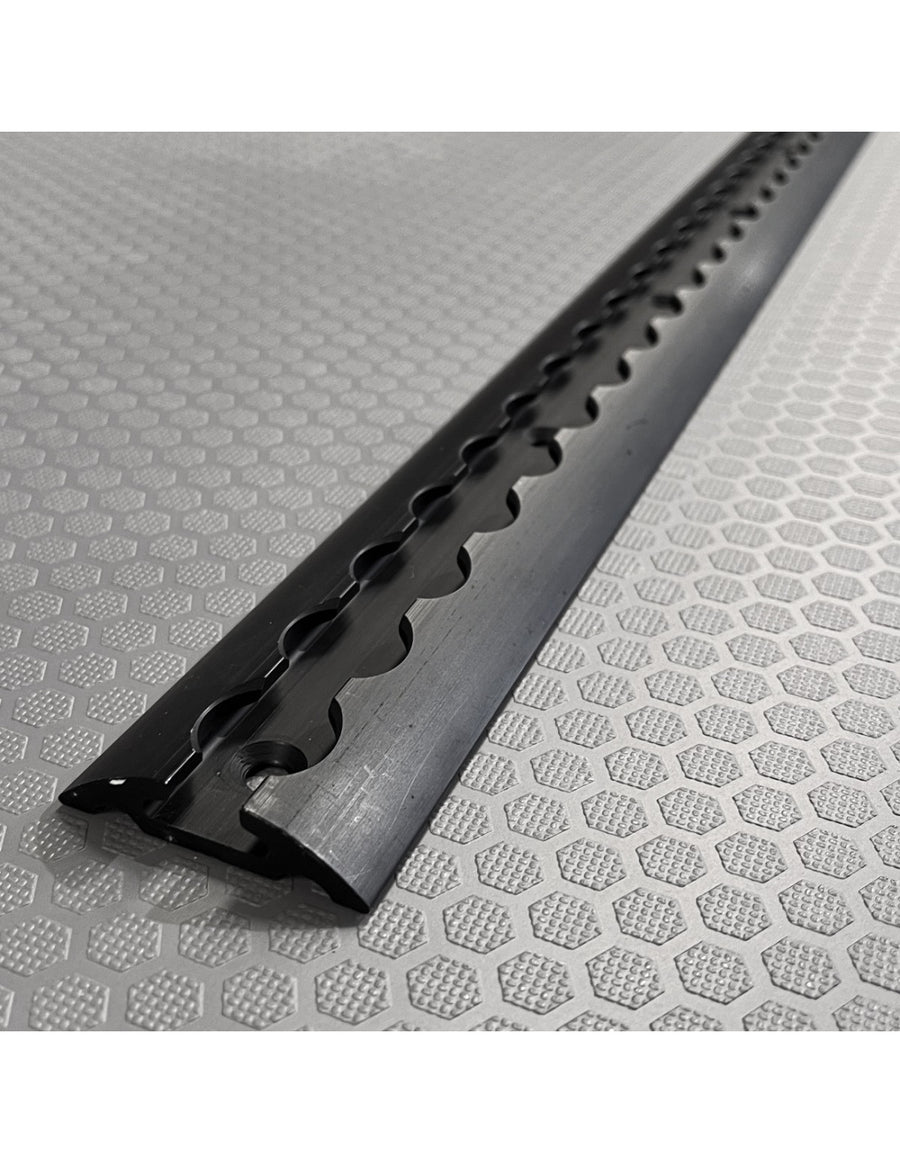 Pack BIGFIC rail aéro demi-lune noir 1 m avec embouts et pions