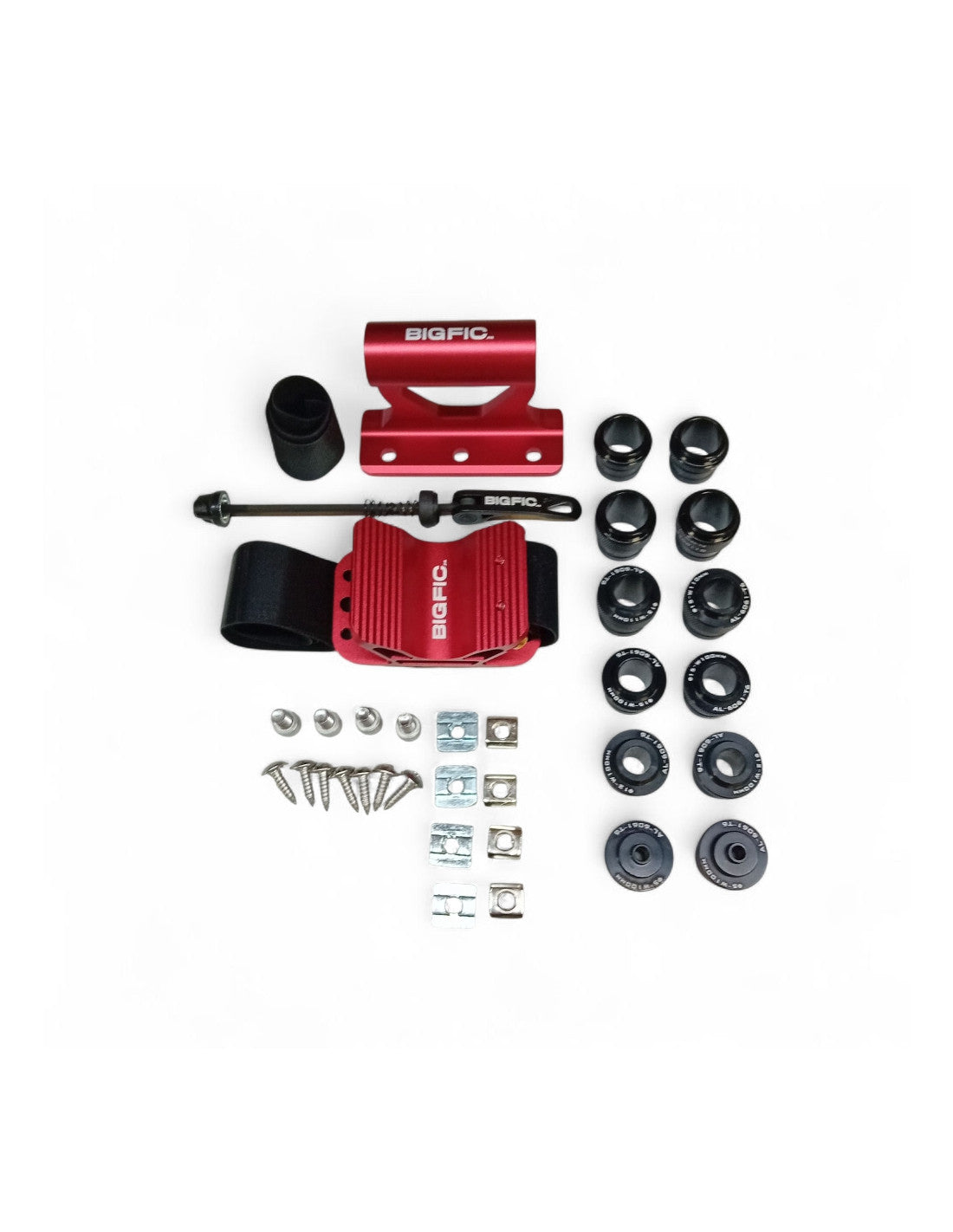Pack fixation vélo BIGFIC pour fourches 5x100 à 20x110