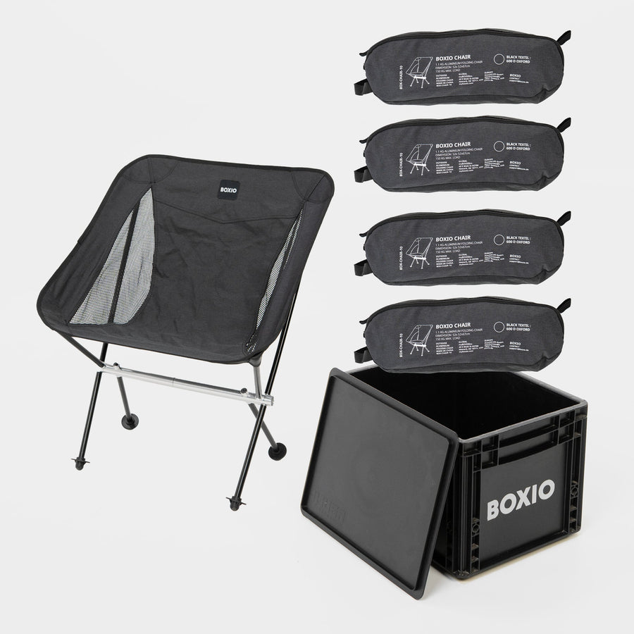 BOXIO CHAIR PACK 4 - 4 chaises avec SOLO