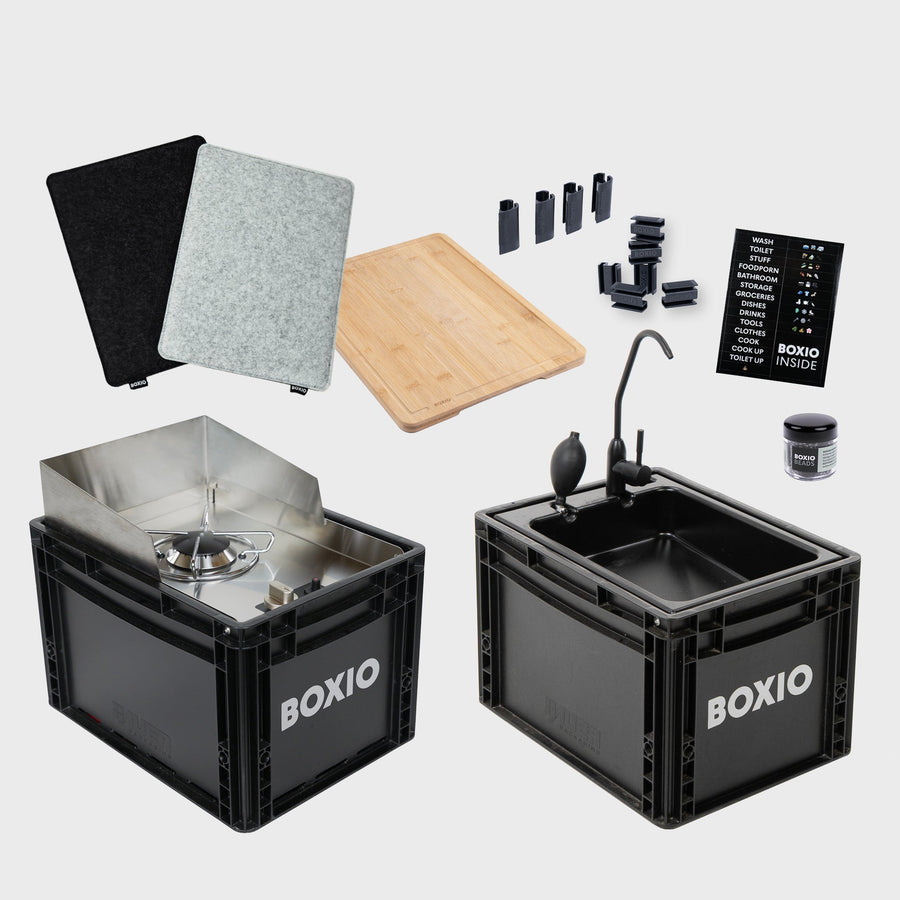 BOXIO CUISINE LITE - Cuisine extérieure mobile compacte