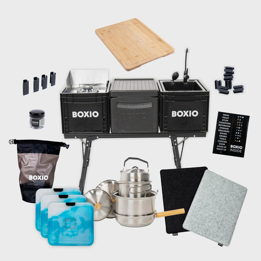BOXIO CUISINE PLUS - Cuisine extérieure à hauteur debout