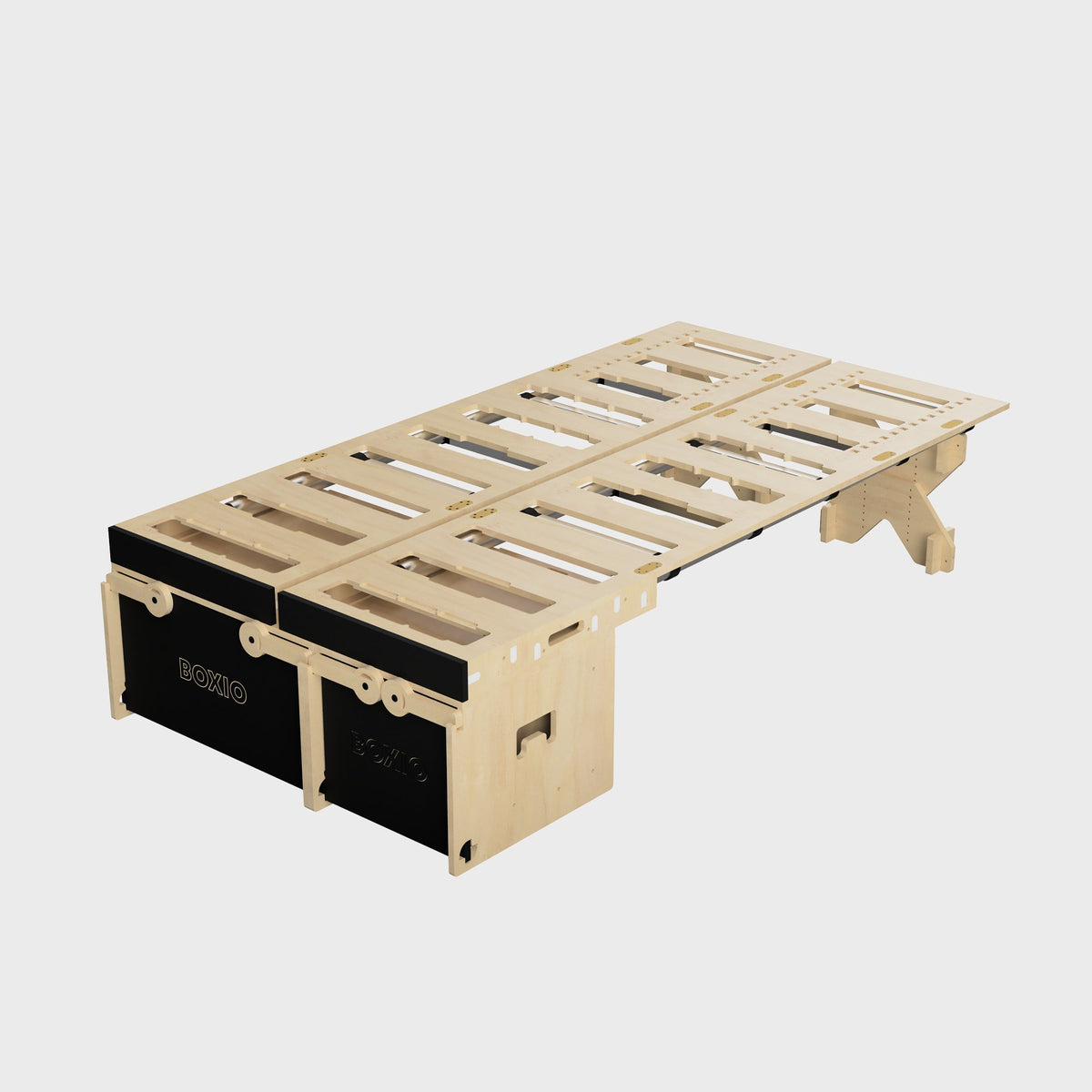 TentBox × BOXIO BOX + BED by VLM