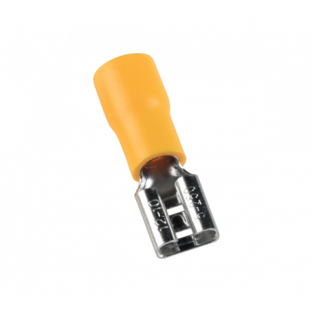 Cosses à œillet isolées jaunes 4 – 6 mm²