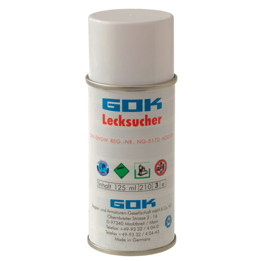 GOK Spray détecteur de fuite gaz 400 ml – Contrôle visuel des fuites sur raccords gaz
