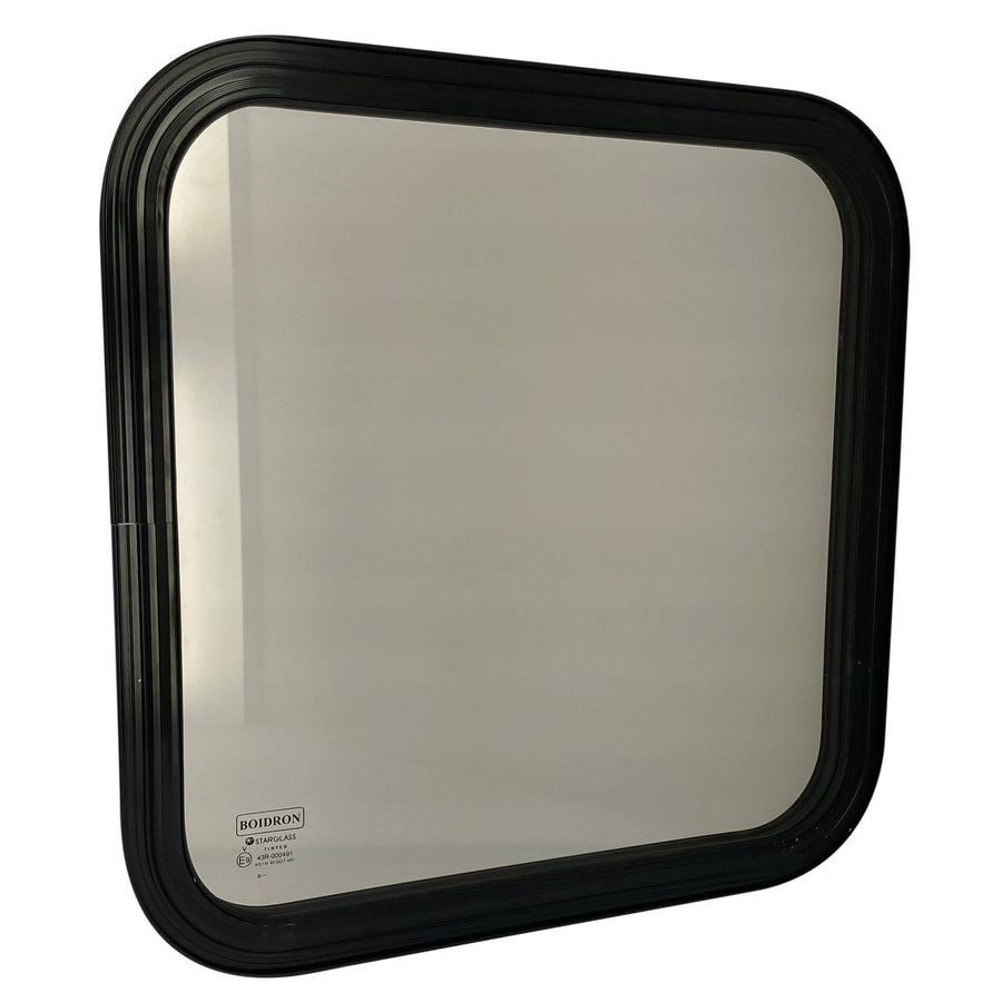 Baie fixe réversible Boidron – 500 x 500 - blanche