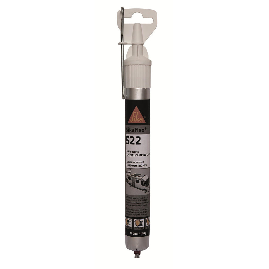Mastic-colle Sikaflex 522 – pose ouvrants – 100 ml blanc