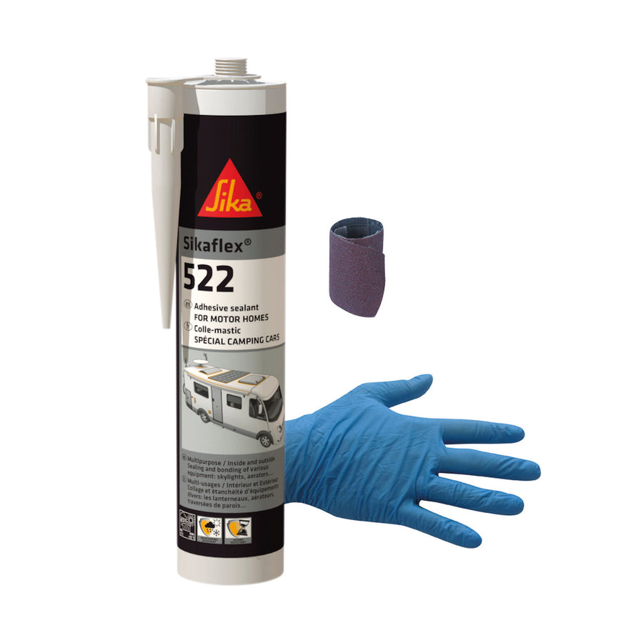 Kit collage Sika 522 + Activateur 205 – Just4Camper – Complet