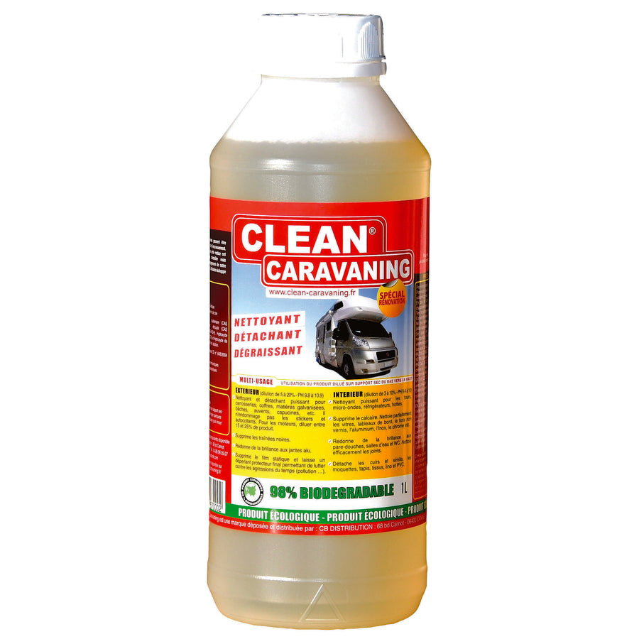 Clean Caravaning 1 L – Nettoyant multi-usages intérieur/extérieur